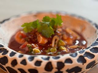 Cóctel De Mariscos A La Mexicana