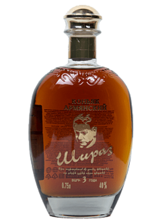 Կոնյակ Շիրազ 3* 0,5լ, , հատ