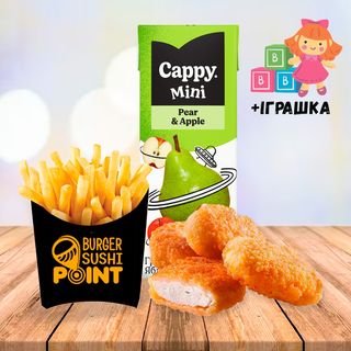 Дитяче меню з нагетсами