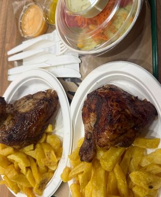 1/2 Pollo A La Brasa