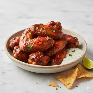 Alitas De Pollo Bbq (Ración)