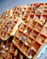 Gaufre Au Miel Et Amandes