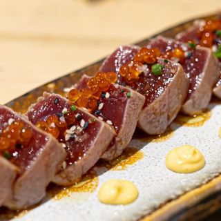 Tataki de atún con soja y yuzu