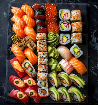 M3. Bandeja Sushi (32 Pzs.)