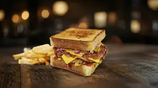 Sausage sandwich