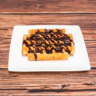 Gofre Con Chocolate Negro