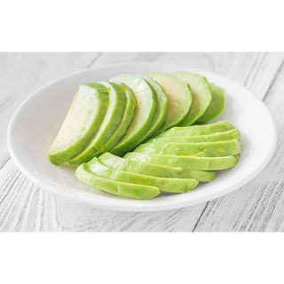 Sliced avocado