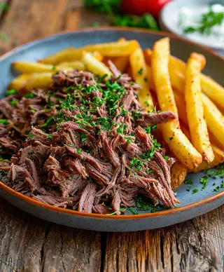 Plato Carne Con Patatas (Mediano)