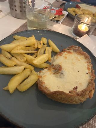 Milanesa napolitana 