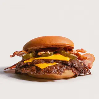 Bacon smash burger - for the fearless