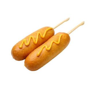 Mini corn dog americano