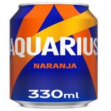 Aquarius Naranja lata 330ml.