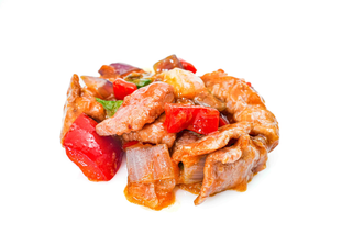 60. Manzo in salsa satay