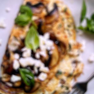 Omelett With Mushrooms