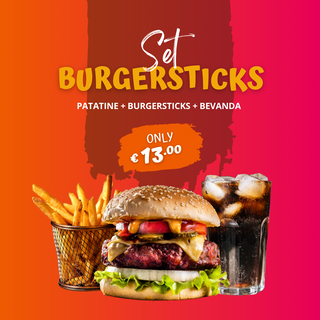 Menù BURGERSTICKS set