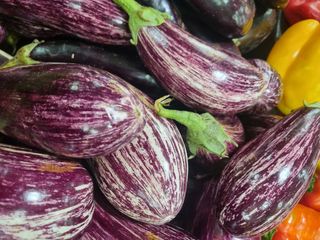 Melanzane striata/tonde viola 1 kg