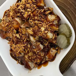 Murgh Chat / Pica-Pau de frango Cubos de peito de frango com tamarindo
