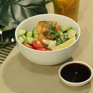 Боул с семгой