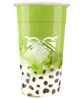 Matcha Con Leche De Coco 