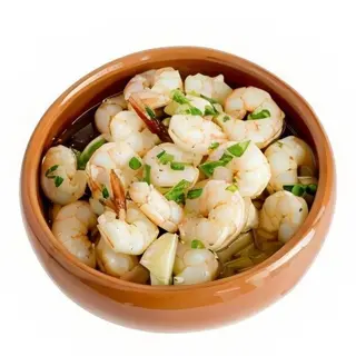 Gambas al ajillo (ración)