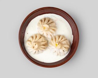 Хинкали с семгой 3шт...