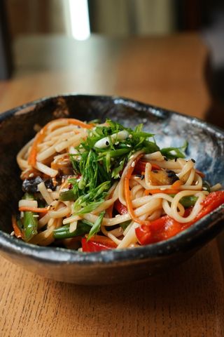 Удон з овочами