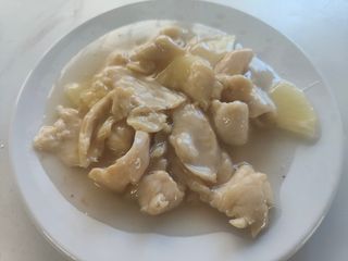 73. Pollo con ananas -  ananas