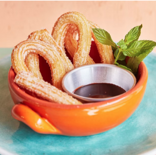 Churros con cioccolato 4 pezzi