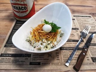 Салат "гнездо кукушки"