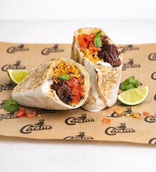 Burrito Vege (kalafiorki w cieście)