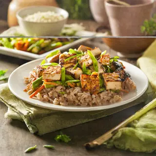 Tofu w sosie curry