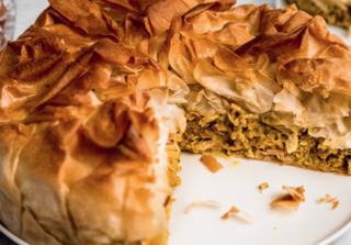 Tapa De Pastela De Pollo