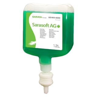 Sapun spuma parfumat Saraya Sarasoft AG 1.2 l