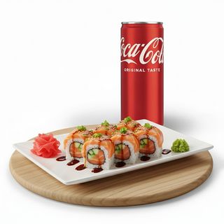URAMAKI FRESH 8Pz + Lattina Coca-Cola