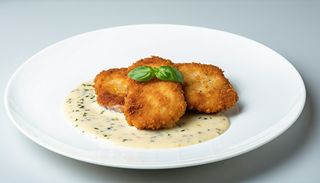 Snitel de porc in vin alb