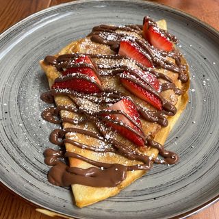 Crep Nutella Y Fresa (Delivery)