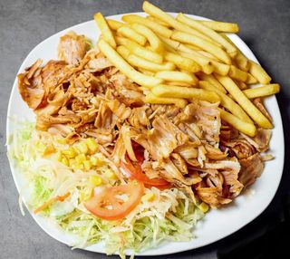 Plato Kebab (Sólo Carne Sin Verduras Y Sin Patatas)