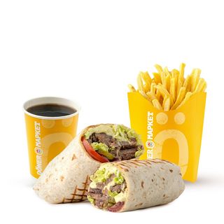 Комбо меню Шаурма з яловичиною XXL 