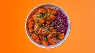 Popcorn Chicken z sosem musztardowo-miodowym