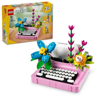 Masina de scris cu flori - 31169