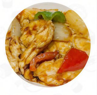 51. Pollo in salsa piccante