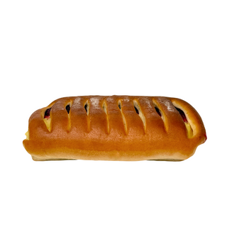 Булочка "Вишнева з кремом"