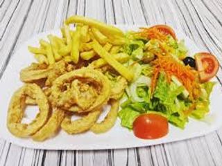 Plato de calamares (ración)