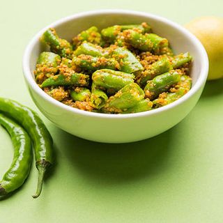 Intestine & Green Chilli