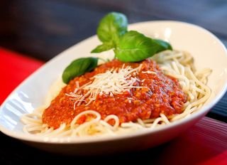 1. Spaghetti bolognese 