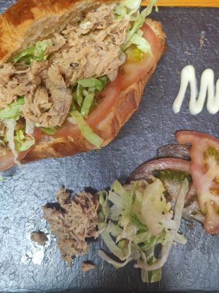 Croissant vegetal de bonito