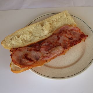 Bocadillo de bacon