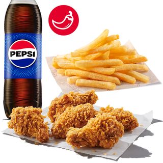 Меню пикантни крилца 5 бр.