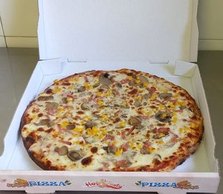 Pizza Carbonara (Mediana)