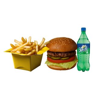 Beef Burger Meal